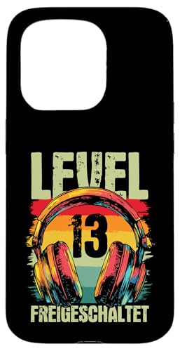 13. Geburtstag Jungen Video Gamer Level 13 Unlocked Jungs Hülle für iPhone 15 Pro 13. Geburtstag Jungen Video Gamer Level 13 Unlocked Jungs Hülle für iPhone 15 Pro von Gamer Geburtstag Zocker Jugend Teenager Spieler