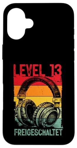 13. Geburtstag Jungen Video Gamer Level 13 Unlocked Jungs Hülle für iPhone 16 Plus 13. Geburtstag Jungen Video Gamer Level 13 Unlocked Jungs Hülle für iPhone 16 Plus von Gamer Geburtstag Zocker Jugend Teenager Spieler
