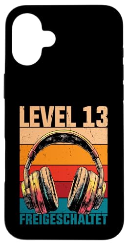13. Geburtstag Jungen Video Gamer Level 13 Unlocked Jungs Hülle für iPhone 16 Plus 13. Geburtstag Jungen Video Gamer Level 13 Unlocked Jungs Hülle für iPhone 16 Plus von Gamer Geburtstag Zocker Jugend Teenager Spieler