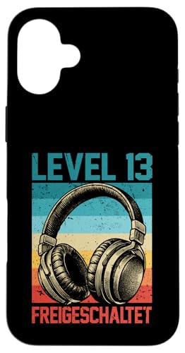 13. Geburtstag Jungen Video Gamer Level 13 Unlocked Jungs Hülle für iPhone 16 Plus 13. Geburtstag Jungen Video Gamer Level 13 Unlocked Jungs Hülle für iPhone 16 Plus von Gamer Geburtstag Zocker Jugend Teenager Spieler