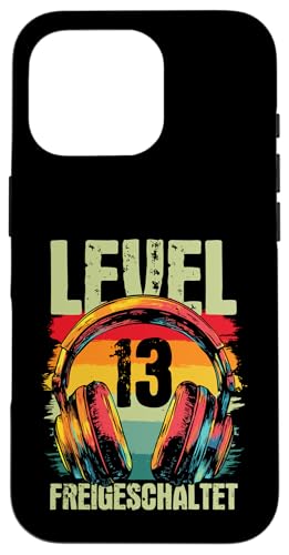 13. Geburtstag Jungen Video Gamer Level 13 Unlocked Jungs Hülle für iPhone 16 Pro 13. Geburtstag Jungen Video Gamer Level 13 Unlocked Jungs Hülle für iPhone 16 Pro von Gamer Geburtstag Zocker Jugend Teenager Spieler