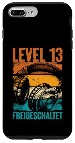 13. Geburtstag Jungen Video Gamer Level 13 Unlocked Jungs Hülle für iPhone 7 Plus/8 Plus 13. Geburtstag Jungen Video Gamer Level 13 Unlocked Jungs Hülle für iPhone 7 Plus/8 Plus von Gamer Geburtstag Zocker Jugend Teenager Spieler