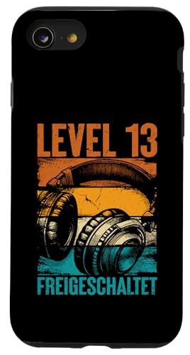 13. Geburtstag Jungen Video Gamer Level 13 Unlocked Jungs Hülle für iPhone SE (2020) / 7 / 8 von Gamer Geburtstag Zocker Jugend Teenager Spieler