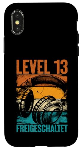 13. Geburtstag Jungen Video Gamer Level 13 Unlocked Jungs Hülle für iPhone X/XS 13. Geburtstag Jungen Video Gamer Level 13 Unlocked Jungs Hülle für iPhone X/XS von Gamer Geburtstag Zocker Jugend Teenager Spieler