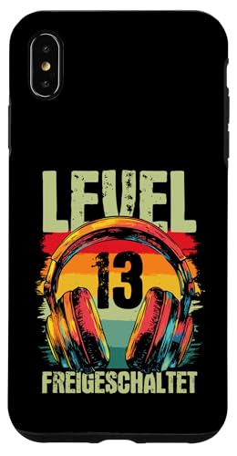 13. Geburtstag Jungen Video Gamer Level 13 Unlocked Jungs Hülle für iPhone XS Max 13. Geburtstag Jungen Video Gamer Level 13 Unlocked Jungs Hülle für iPhone XS Max von Gamer Geburtstag Zocker Jugend Teenager Spieler