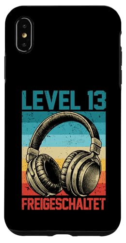 13. Geburtstag Jungen Video Gamer Level 13 Unlocked Jungs Hülle für iPhone XS Max von Gamer Geburtstag Zocker Jugend Teenager Spieler
