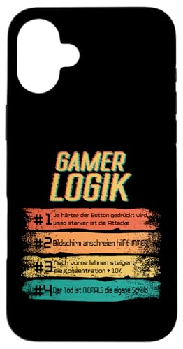 Gamer Logic Computer-PC-Controller Gamer Boys Hülle für iPhone 16 Plus Gamer Logic Computer-PC-Controller Gamer Boys Hülle für iPhone 16 Plus von Gamer Logic Computer PC Controller Gamer Boys