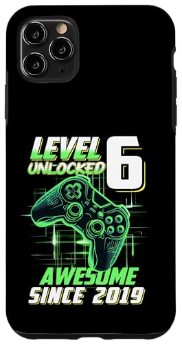 Junge Mädchen Geburtstag, Level 6, Gamer Geburtstag, Spielparty Hülle für iPhone 11 Pro Max Junge Mädchen Geburtstag, Level 6, Gamer Geburtstag, Spielparty Hülle für iPhone 11 Pro Max von Gamer