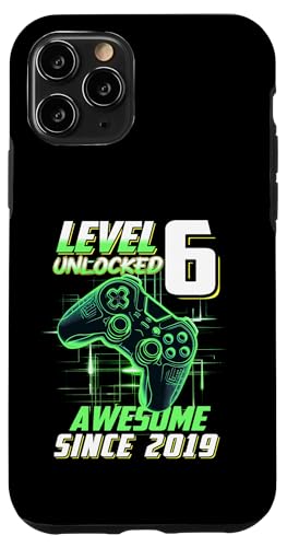 Junge Mädchen Geburtstag, Level 6, Gamer Geburtstag, Spielparty Hülle für iPhone 11 Pro Junge Mädchen Geburtstag, Level 6, Gamer Geburtstag, Spielparty Hülle für iPhone 11 Pro von Gamer