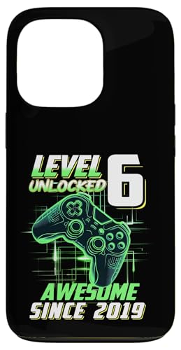 Junge Mädchen Geburtstag, Level 6, Gamer Geburtstag, Spielparty Hülle für iPhone 13 Pro Junge Mädchen Geburtstag, Level 6, Gamer Geburtstag, Spielparty Hülle für iPhone 13 Pro von Gamer