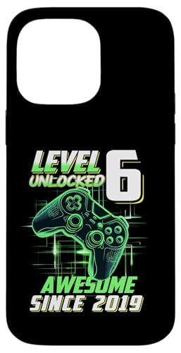 Junge Mädchen Geburtstag, Level 6, Gamer Geburtstag, Spielparty Hülle für iPhone 14 Pro Max Junge Mädchen Geburtstag, Level 6, Gamer Geburtstag, Spielparty Hülle für iPhone 14 Pro Max von Gamer