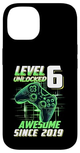 Junge Mädchen Geburtstag, Level 6, Gamer Geburtstag, Spielparty Hülle für iPhone 14 Junge Mädchen Geburtstag, Level 6, Gamer Geburtstag, Spielparty Hülle für iPhone 14 von Gamer