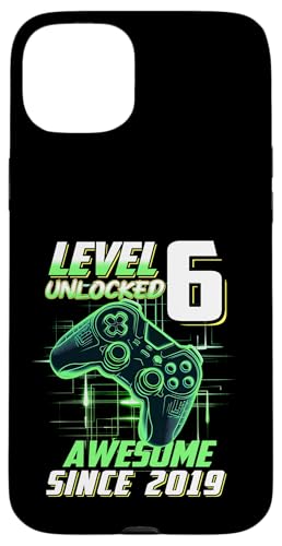 Junge Mädchen Geburtstag, Level 6, Gamer Geburtstag, Spielparty Hülle für iPhone 15 Plus Junge Mädchen Geburtstag, Level 6, Gamer Geburtstag, Spielparty Hülle für iPhone 15 Plus von Gamer