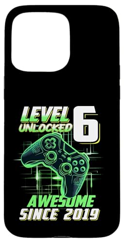 Junge Mädchen Geburtstag, Level 6, Gamer Geburtstag, Spielparty Hülle für iPhone 15 Pro Max Junge Mädchen Geburtstag, Level 6, Gamer Geburtstag, Spielparty Hülle für iPhone 15 Pro Max von Gamer