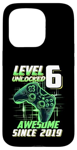 Junge Mädchen Geburtstag, Level 6, Gamer Geburtstag, Spielparty Hülle für iPhone 15 Pro Junge Mädchen Geburtstag, Level 6, Gamer Geburtstag, Spielparty Hülle für iPhone 15 Pro von Gamer