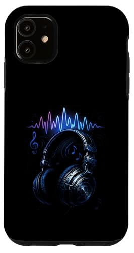 Music Headphones Electro House Edm Techno Dj House Hülle für iPhone 11 Music Headphones Electro House Edm Techno Dj House Hülle für iPhone 11 von Gamer