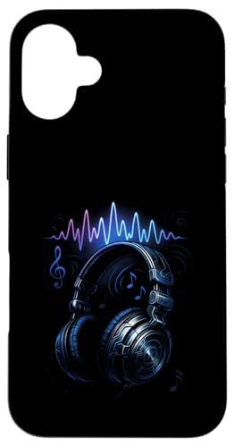 Music Headphones Electro House Edm Techno Dj House Hülle für iPhone 16 Plus Music Headphones Electro House Edm Techno Dj House Hülle für iPhone 16 Plus von Gamer