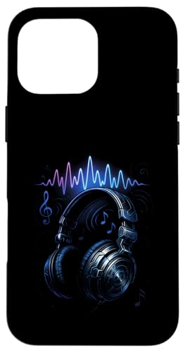 Music Headphones Electro House Edm Techno Dj House Hülle für iPhone 16 Pro Max Music Headphones Electro House Edm Techno Dj House Hülle für iPhone 16 Pro Max von Gamer
