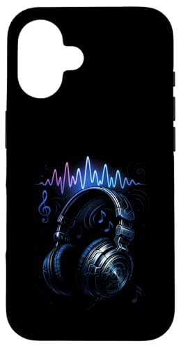 Music Headphones Electro House Edm Techno Dj House Hülle für iPhone 16 von Gamer