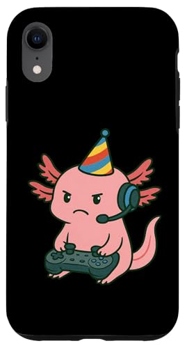 Axolotl Gamer Gaming Geburtstag Videospiele Jungen Mädchen Kinder Hülle für iPhone XR Axolotl Gamer Gaming Geburtstag Videospiele Jungen Mädchen Kinder Hülle für iPhone XR von GamerAxis1