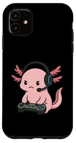 Axolotl Gamer Gaming Retro Videospiele Zoo Jungen Mädchen Kinder Hülle für iPhone 11 Axolotl Gamer Gaming Retro Videospiele Zoo Jungen Mädchen Kinder Hülle für iPhone 11 von GamerAxis1