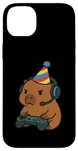 Capybara Gamer Gaming Geburtstag Videospiele Jungen Mädchen Kinder Hülle für iPhone 14 Plus Capybara Gamer Gaming Geburtstag Videospiele Jungen Mädchen Kinder Hülle für iPhone 14 Plus von GamerAxis1