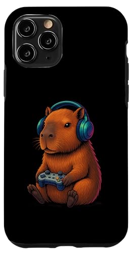 Capybara Gamer Gaming Retro Videospiele Jungen Mädchen Kinder Hülle für iPhone 11 Pro Capybara Gamer Gaming Retro Videospiele Jungen Mädchen Kinder Hülle für iPhone 11 Pro von GamerAxis1
