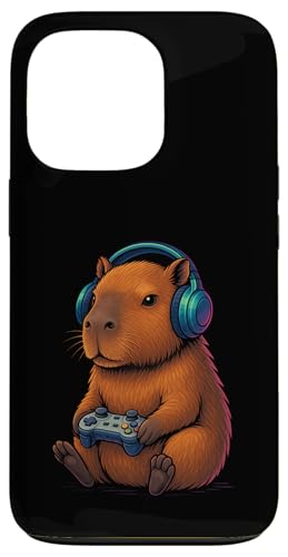 Capybara Gamer Gaming Retro Videospiele Jungen Mädchen Kinder Hülle für iPhone 13 Pro Capybara Gamer Gaming Retro Videospiele Jungen Mädchen Kinder Hülle für iPhone 13 Pro von GamerAxis1