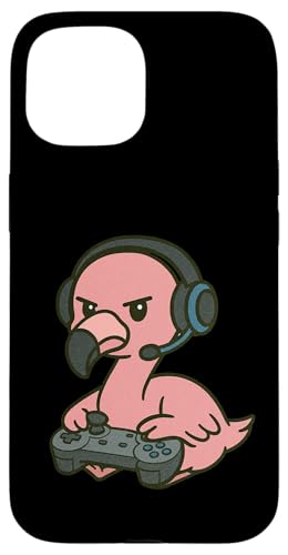 Flamingo Gamer Gaming Retro Videospiele Jungen Mädchen Kinder Hülle für iPhone 15 Flamingo Gamer Gaming Retro Videospiele Jungen Mädchen Kinder Hülle für iPhone 15 von GamerAxis1