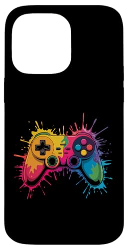 Gamer Bunte Farbspritzer Kunst Videospiele Jungen Mädchen Kinder Hülle für iPhone 14 Pro Max Gamer Bunte Farbspritzer Kunst Videospiele Jungen Mädchen Kinder Hülle für iPhone 14 Pro Max von GamerAxis1