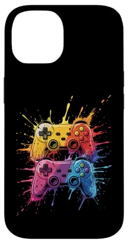Gamer Bunte Farbspritzer Kunst Videospiele Jungen Mädchen Kinder Hülle für iPhone 14 Gamer Bunte Farbspritzer Kunst Videospiele Jungen Mädchen Kinder Hülle für iPhone 14 von GamerAxis1