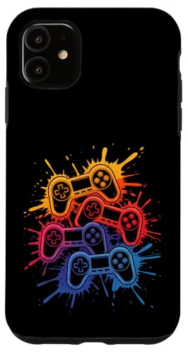 Gamer Paint Splash Art Videospiele Bunte Jungen Mädchen Kinder Hülle für iPhone 11 Gamer Paint Splash Art Videospiele Bunte Jungen Mädchen Kinder Hülle für iPhone 11 von GamerAxis1