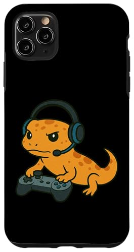 Gecko Lizard Gamer Gaming Retro Videospiele Jungen Mädchen Kinder Hülle für iPhone 11 Pro Max Gecko Lizard Gamer Gaming Retro Videospiele Jungen Mädchen Kinder Hülle für iPhone 11 Pro Max von GamerAxis1