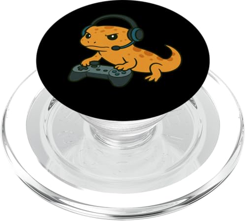 Gecko Lizard Gamer Gaming Retro Videospiele Jungen Mädchen Kinder PopSockets PopGrip für MagSafe Gecko Lizard Gamer Gaming Retro Videospiele Jungen Mädchen Kinder PopSockets PopGrip für MagSafe von GamerAxis1