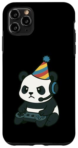 Panda Gamer Gaming Geburtstag Videospiele Jungen Mädchen Kinder Hülle für iPhone 11 Pro Max Panda Gamer Gaming Geburtstag Videospiele Jungen Mädchen Kinder Hülle für iPhone 11 Pro Max von GamerAxis1