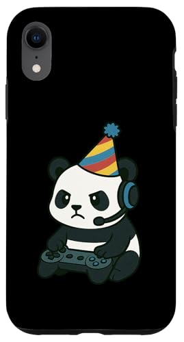 Panda Gamer Gaming Geburtstag Videospiele Jungen Mädchen Kinder Hülle für iPhone XR Panda Gamer Gaming Geburtstag Videospiele Jungen Mädchen Kinder Hülle für iPhone XR von GamerAxis1