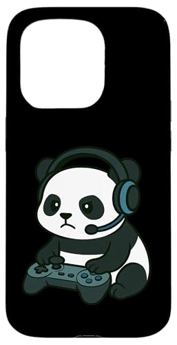 Panda Gamer Gaming Retro Videospiele Jungen Mädchen Kinder Hülle für iPhone 15 Pro Panda Gamer Gaming Retro Videospiele Jungen Mädchen Kinder Hülle für iPhone 15 Pro von GamerAxis1