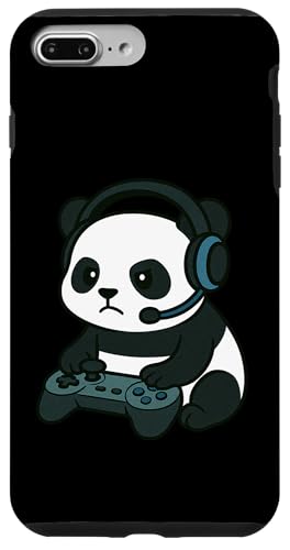Panda Gamer Gaming Retro Videospiele Jungen Mädchen Kinder Hülle für iPhone 7 Plus/8 Plus Panda Gamer Gaming Retro Videospiele Jungen Mädchen Kinder Hülle für iPhone 7 Plus/8 Plus von GamerAxis1