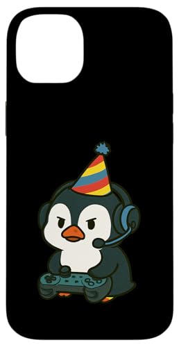 Pinguin Gamer Gaming Geburtstag Videospiele Jungen Mädchen Kinder Hülle für iPhone 14 Plus Pinguin Gamer Gaming Geburtstag Videospiele Jungen Mädchen Kinder Hülle für iPhone 14 Plus von GamerAxis1