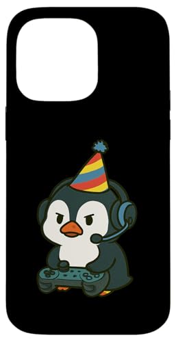 Pinguin Gamer Gaming Geburtstag Videospiele Jungen Mädchen Kinder Hülle für iPhone 14 Pro Max Pinguin Gamer Gaming Geburtstag Videospiele Jungen Mädchen Kinder Hülle für iPhone 14 Pro Max von GamerAxis1
