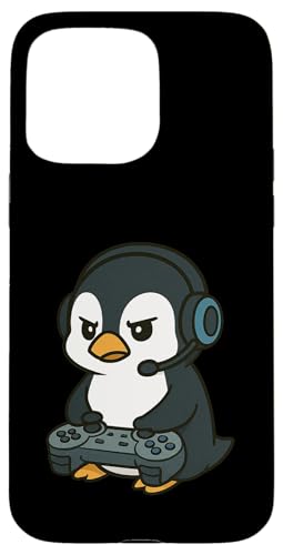 Pinguin Gamer Gaming Retro Videospiele Zoo Jungen Mädchen Kinder Hülle für iPhone 15 Pro Max Pinguin Gamer Gaming Retro Videospiele Zoo Jungen Mädchen Kinder Hülle für iPhone 15 Pro Max von GamerAxis1