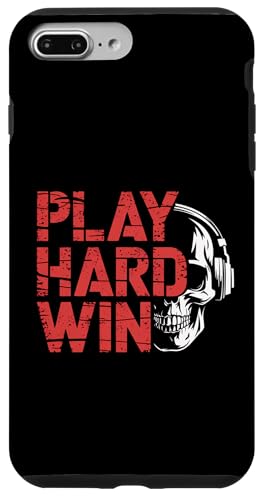 Play Hard Win Skulls Gamer Videospiele Esports Männer Frauen Hülle für iPhone 7 Plus/8 Plus Play Hard Win Skulls Gamer Videospiele Esports Männer Frauen Hülle für iPhone 7 Plus/8 Plus von GamerAxis1