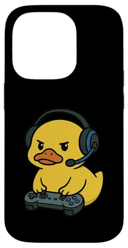 Yellow Duck Gamer Gaming Retro Videospiele Zoo Jungen Mädchen Kind Hülle für iPhone 14 Pro Yellow Duck Gamer Gaming Retro Videospiele Zoo Jungen Mädchen Kind Hülle für iPhone 14 Pro von GamerAxis1