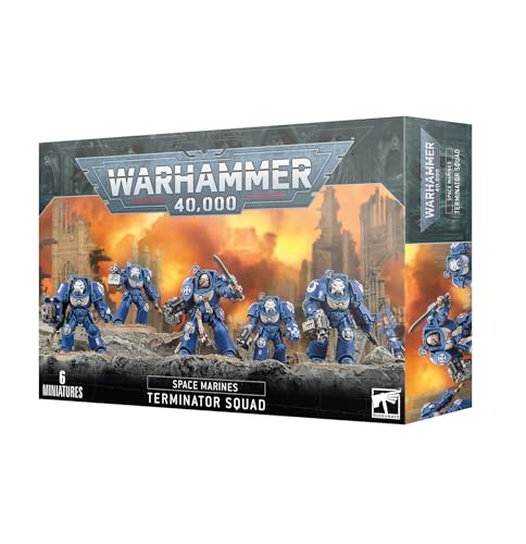 Games Workshop - Warhammer 40.000 - Space Marines: Terminator Squad (Ausgabe 2023) von Games Workshop