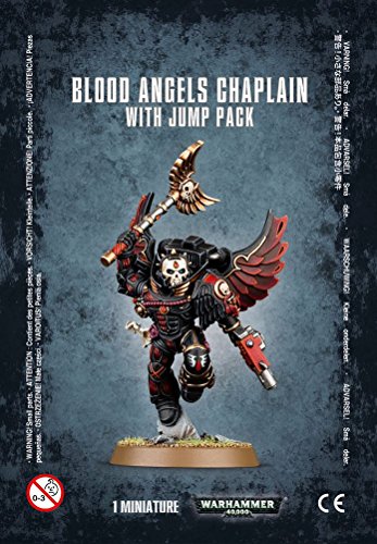 Games Workshop Warhammer 40k - Blood Angels Chaplain mit Sprungpack von Games Workshop