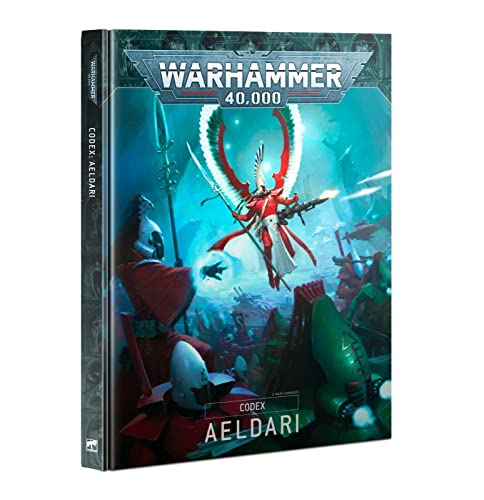 Games Workshop Warhammer 40k - Codex V.9 Aeldari (En), Black von Games Workshop