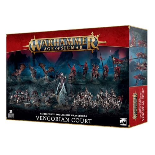 Games Workshop - Warhammer - Age of Sigmar - Battleforce - Soulblight Gravelords: Vengorian Court von Games Workshop