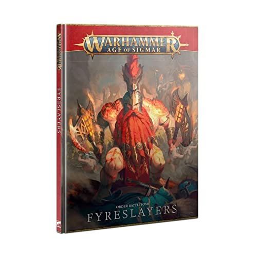 Games Workshop Warhammer AoS - Battletome V.3 FyreSlayers (En) von Games Workshop