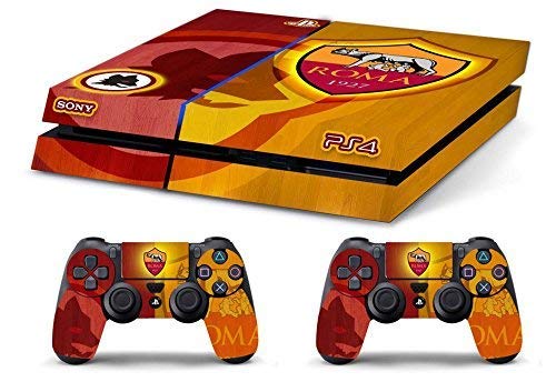 Skin Kompatibel für PS4 AS Roma Ultras Calcio - Limited Edition Decal Cover Schutzhüllen Faceplates Bundle von GamesMonkey