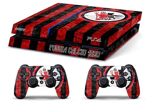 Skin Kompatibel für PS4 HD FOGGIA Calcio Ultras - Limited Edition Decal Cover Schutzhüllen Faceplates Bundle von GamesMonkey